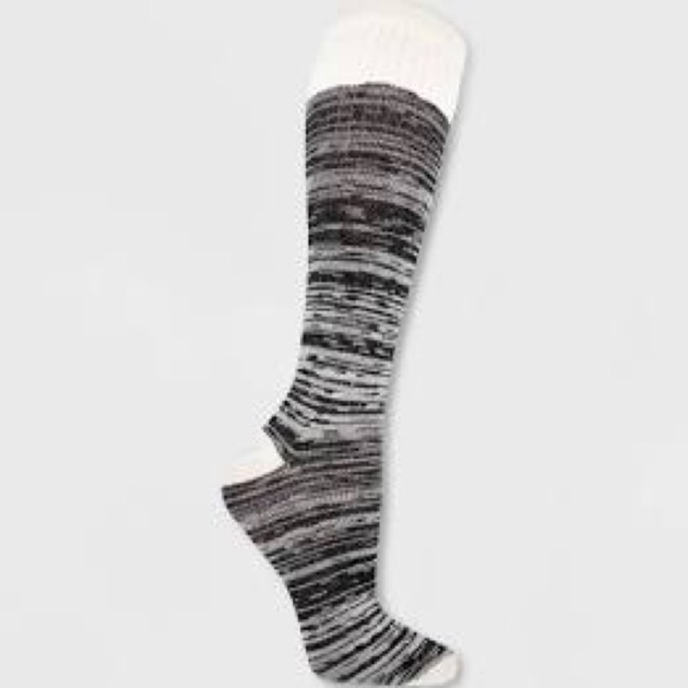 New alaska knits wool blend knee-high-boot-socks